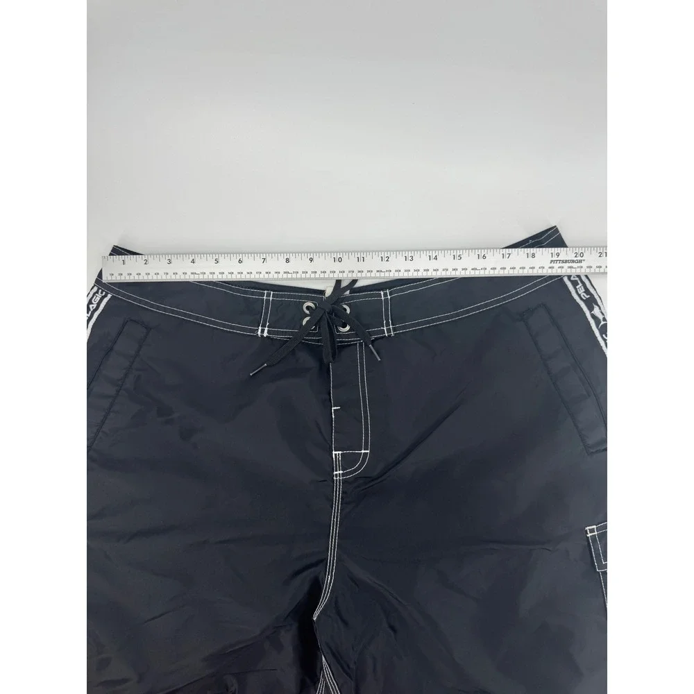 Pelagic Black Fin Shorts Mens 40 Black Board Shorts Fishing Cargo Style 201